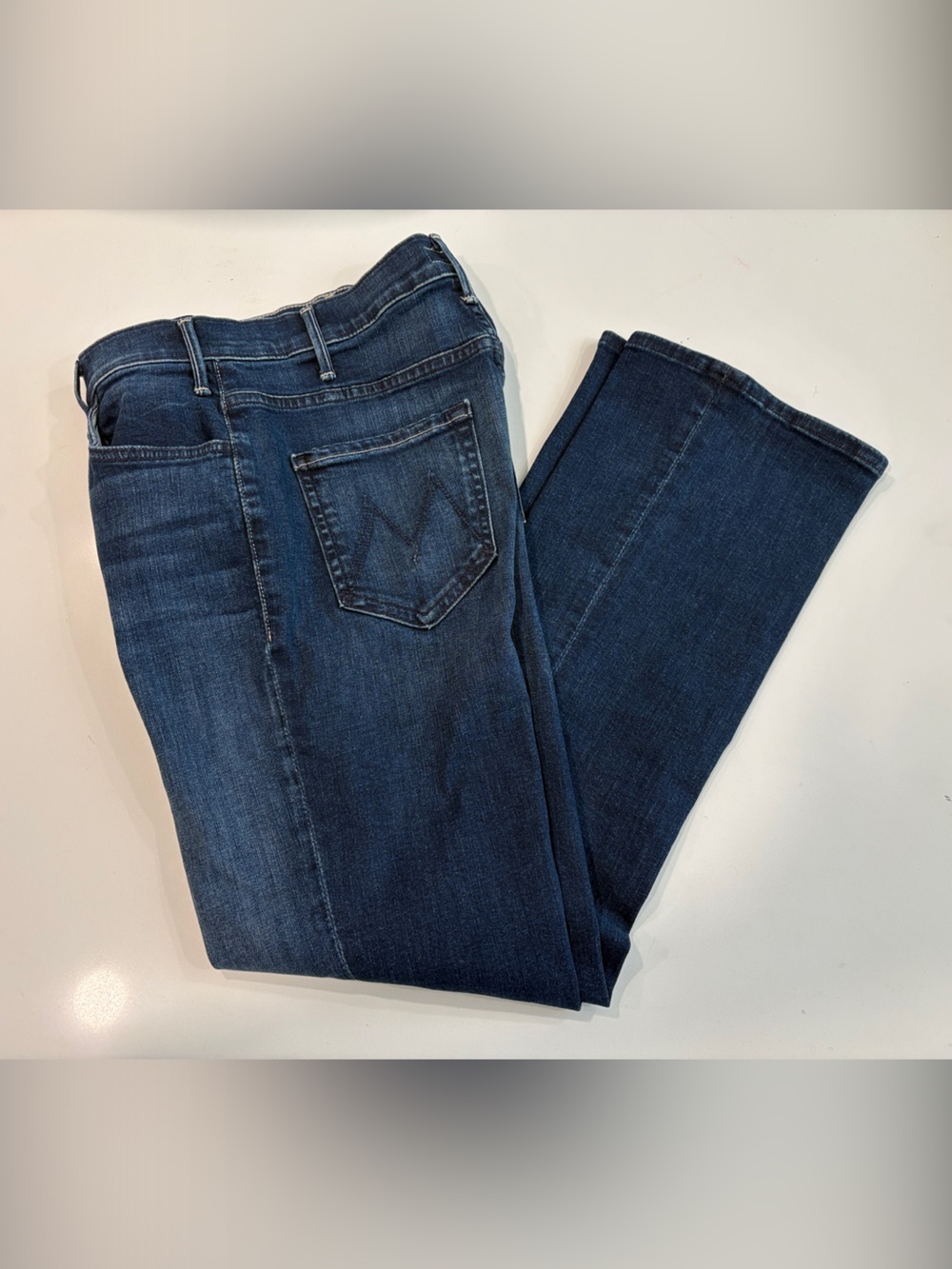 MOTHER Women's Deep Indigo Bootcut Jeans